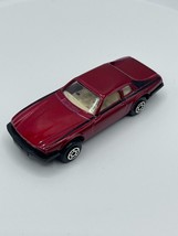 Vintage Maisto Jaguar XJ-S V12 Red 1:64 Diescast Car with Black Stripes ... - £6.04 GBP
