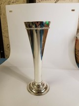 Vintage Godinger&#39;s Silver Beaded Vase - 8.25 inches - £13.43 GBP