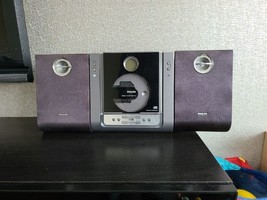 Philips MC235B Micro Wall mountable Stereo CD player Hifi. Detachable Sp... - $62.20