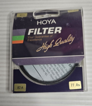 HOYA 77MM 82A Color Correction  Filter  made in Japan  Tokina Co. Blue - $13.50