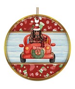 hdhshop24 Funny Irish Setter Dog Ride Car Ornament Gift Pine Tree Decor ... - $27.09 CAD