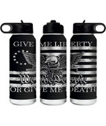 Give Me Liberty or Give Me Death 360 Degree Full Wrapped Patriotic Laser... - £33.48 GBP