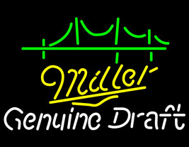 Miller Genuine Draft MGD Chicago Bulls Neon Sign - £549.13 GBP