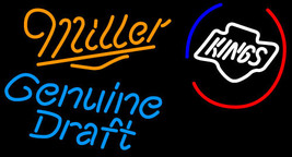 Miller Genuine Draft MGD Los Angeles Kings Neon Sign - £549.85 GBP