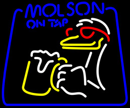 Molson On Tap Duck Neon Sign - £549.67 GBP