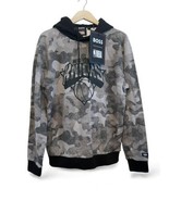 Hugo Boss x New York Knicks Hoodie Sweatshirt Men Size XL Camo Gray Blac... - $119.68