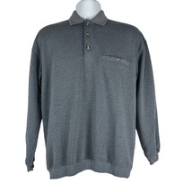 Safe Harbor Sportswear Long Sleeved Polo Shirt Size M - $22.20