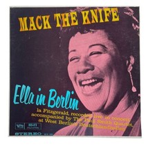 Ella Fitzgerald Mack The Knife In Berlin LP Vinyl Record Album Jazz Bop ... - £14.34 GBP