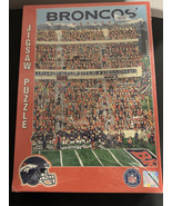 Denver Broncos NFL Jigsaw Puzzle - Fandemonium! Sealed 1994 Vintage - $32.94 CAD
