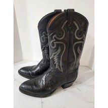 Nice! Tony lama Western Black Boots Size 9.5 EE - £95.84 GBP