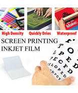 100 Sheets 13&quot; x 19&quot; Waterproof Inkjet Transparency Film Silk Screen Pri... - £76.26 GBP