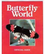 Butterfly World Souvenir Program Guide Book rare VHTF Coconut Creek, Flo... - $98.21