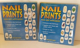 Nail Prints Spaced Out Nail Art Appliques - Two Pkgs - 14 Space Theme Designs - £6.22 GBP