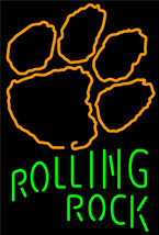 Rolling rock clemson university tiger neon sign 16  x 16  thumb200