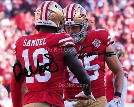 George Kittle &amp; Deebo Samuel Signed Photo 8X10 Rp Autographed San Fran 49ERS - £15.79 GBP