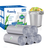 4 Gallon Grey Trash Can Liners,Small Grey Garbage Bags 250,Extra Strong ... - £17.66 GBP