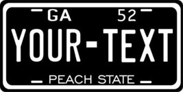 Georgia 1952 Personalized Tag Vehicle Car Auto License Plate - £13.18 GBP