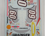 Slixx Decals 0160B/1614 #60 Grainger Racing Car 1/24 1/25 NASCAR Revell ... - $9.99
