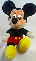 Mickey Mouse Stuffed Plush Doll Disney World DisneyLand 12&quot; Vintage Toy  - £46.61 GBP
