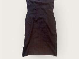 Gucci Women’s Dark Brown Textured Sleeveless Sheath Dress XS Made in Italy image 3