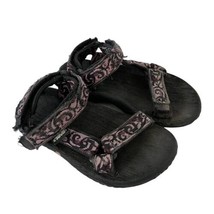 TEVA Kids Shoes INVERSION Sandals Purple Black Summer Water Shoes Youth Sz 12 - £12.88 GBP