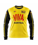 VIVA MONTESA yellow-black motocross trial MTB downhill jersey long sleeve - $653.90 MXN