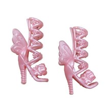 Mattel Barbie Doll Shoes, Dreamtopia Pearl Pink Butterfly Wings High Heels - $10.09