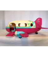 Lil woodzeez honeysuckle airway airplane jet playset  - $11.88