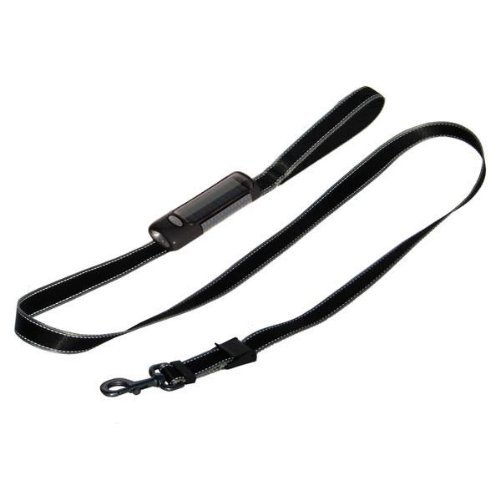 PatentoPet Dog-e-Lite 6 Ft Black Leash/Black Light - $12.25