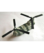 CH-47 Chinook Micro Size Hot Wheels Transport Helicopter Green Jungle Ca... - $15.27 CAD
