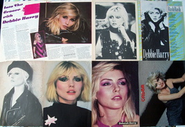 DEBBIE HARRY ~ 10 Color, B&amp;W Vintage Articles, PIN-UPS frm 1980-1987 ~ Clippings - £6.70 GBP