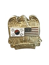Korean war Badge 14k Gold Solid 5.6 grams - £232.72 GBP
