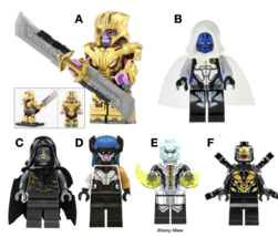 Avengers Infinity War Endgame Villains characters minifigures building b... - $12.99