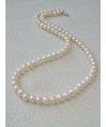 18’’- 5mm Cultured Freshwater Pearl Necklace - £44.76 GBP