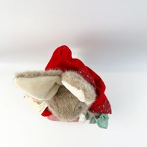 Vintage Eden Beatrix Potter Christmas Party Stuffed Plush Rabbit Red Cloak Tag - £31.23 GBP