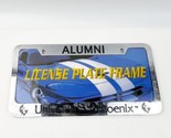 NEW University of Phoenix Alumni Light Metal License Plate Frame Car Aut... - $19.99