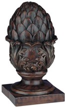 Object de Art Sculpture TRADITIONAL Lodge Pineapple Resin Hand-Cast - £175.02 GBP