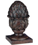 Object de Art Sculpture TRADITIONAL Lodge Pineapple Resin Hand-Cast - $219.00