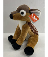 2017 Wild Republic 12” Fawn Doe Spotted Deer Stuffed Animal Plush Toy Ba... - £13.62 GBP