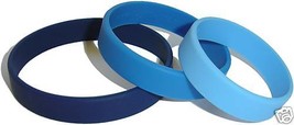 40 silicone bands CUSTOM COLOR text &amp; images FREE SHIP! - £38.91 GBP