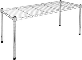 Heavy Duty 1-Shelf Shelving Adjustable Storage Units Steel Organizer Wir... - $53.99