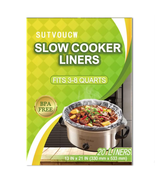 20 Bags Slow Cooker Liners, Disposable Multi Use Cooking Bags,Large Size... - $28.37