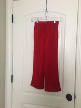 Gap Boys Athletic Red Black Track Pants Size 8  - £25.24 GBP