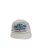 New Orleans French Quarter Snapback Hat Cobra Caps Adjustable Vtg Braid ... - £23.12 GBP