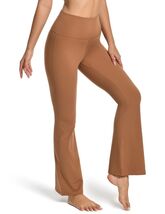 YUNOGA Women’s High Waist Bootcut (Flared) Leggings in Roasted Brown, Size L - $378.71 YUNOGA Women’s High Waist Bootcut (Flared) Leggings in Roasted Brown, Size L - $378.71 MXN