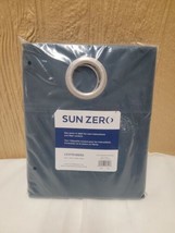 Sun Zero Lichtenberg Set of 2 Curtains 40&quot; x 96&quot; Room Darkening Rod Pocket - £25.11 GBP