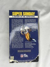 NFL Films presents Super Sunday; A History of the Super Bowl VHS 1988 - £2.37 GBP