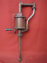 Vintage Oil Pump Dispenser Lubester Hand Pump Gas Oil Service Station - $98.99