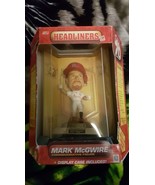 1998 HEADLINERS XL MARK MCGWIRE 70 HOME RUNS MLB COMMEMORATIVE COA FIGURE - - $20.79