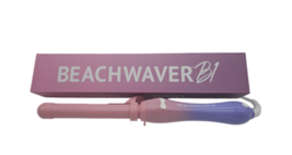 Beachwaver B1 Rotating Curling Iron in Pink Sunset 1&quot; Authentic - £52.89 GBP
